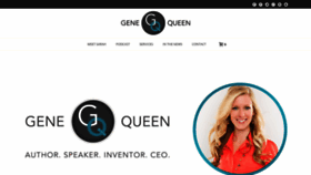 What Mygenequeen.com website looked like in 2020 (3 years ago)