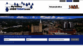 What Myvalleyjobstoday.com website looked like in 2020 (3 years ago)