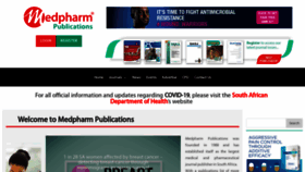 What Medpharm.co.za website looked like in 2020 (3 years ago)