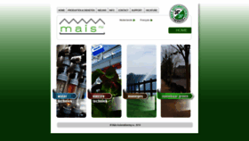 What Mais.be website looked like in 2020 (3 years ago)