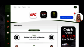 What Mmastreams100.com website looked like in 2020 (3 years ago)