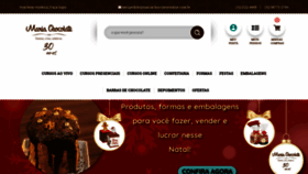 What Mariachocolate.com.br website looked like in 2020 (3 years ago)