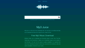 What Mp3-juice.com website looked like in 2020 (3 years ago)