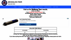 What Meghalayateer.com website looked like in 2020 (3 years ago)
