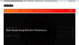 What Mbahmijan.com website looked like in 2020 (3 years ago)