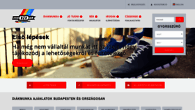 What Minddiak.hu website looked like in 2020 (3 years ago)