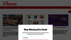 What Mybjswholesale.com website looked like in 2020 (3 years ago)