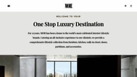 What Moie.com website looked like in 2020 (4 years ago)