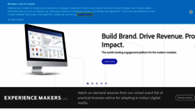 What Marketo.tv website looked like in 2020 (3 years ago)