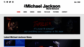 What Mjworld.net website looked like in 2020 (3 years ago)