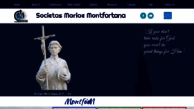 What Montfortian.info website looked like in 2020 (3 years ago)