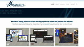 What Marketicity.com website looked like in 2020 (3 years ago)