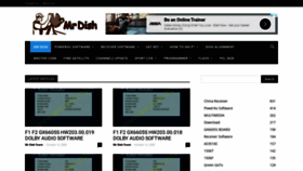 What Mr-dish.com website looked like in 2020 (3 years ago)