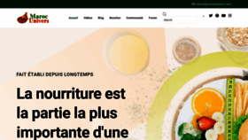 What Marocunivers.com website looked like in 2020 (3 years ago)
