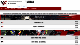 What Motorsports-stream.com website looked like in 2020 (3 years ago)