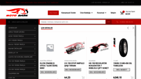 What Motodark.com website looked like in 2020 (3 years ago)