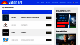 What Madrid-bet.com website looked like in 2020 (3 years ago)