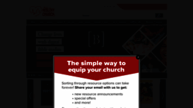What Myhealthychurch.com website looked like in 2020 (3 years ago)