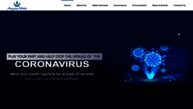 What Magalieswater.co.za website looked like in 2020 (4 years ago)