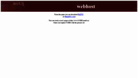 What Motd.ca website looked like in 2020 (3 years ago)