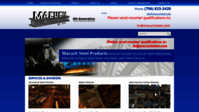 What Macuch.net website looked like in 2020 (3 years ago)