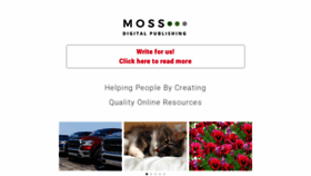What Mossdigitalpublishing.com website looked like in 2020 (3 years ago)