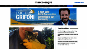 What Marconews.com website looked like in 2020 (3 years ago)