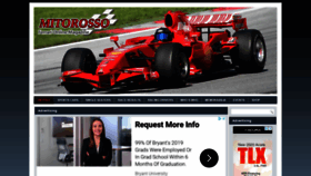 What Mitorosso.com website looked like in 2020 (3 years ago)