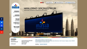 What Masiamedia.com website looked like in 2020 (3 years ago)