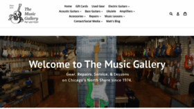 What Musicgalleryinc.com website looked like in 2020 (3 years ago)