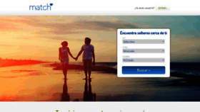 What Match.com.ve website looked like in 2020 (3 years ago)