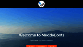 What Muddyboots.in website looked like in 2020 (3 years ago)