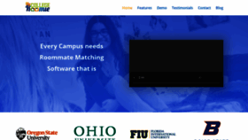 What Mycollegeroomie.com website looked like in 2020 (3 years ago)