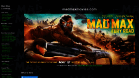 What Madmaxmovies.com website looked like in 2020 (3 years ago)