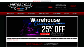 What Motorcycleledlights.com website looked like in 2020 (3 years ago)