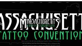 What Masstattooconvention.com website looked like in 2020 (3 years ago)