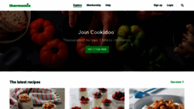What My-thermomix.com.au website looked like in 2020 (3 years ago)
