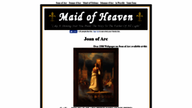What Maidofheaven.com website looked like in 2020 (3 years ago)