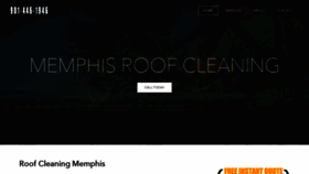 What Memphisroofclean.com website looked like in 2020 (3 years ago)