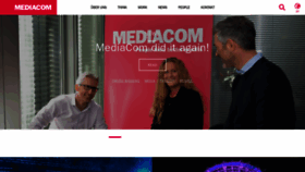 What Mediacom.at website looked like in 2020 (3 years ago)