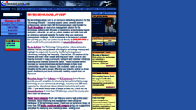 What Mytechnologylawyer.com website looked like in 2020 (3 years ago)