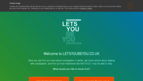 What Movicol.co.uk website looked like in 2020 (3 years ago)