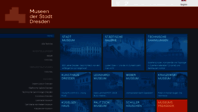 What Museen-dresden.de website looked like in 2020 (3 years ago)