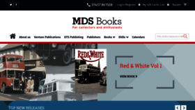 What Mdsbooks.co.uk website looked like in 2020 (3 years ago)