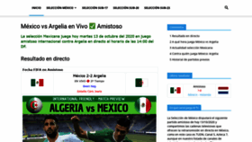What Mexicoenvivohoy.com website looked like in 2020 (3 years ago)