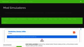 What Modsimuladores.com website looked like in 2020 (3 years ago)