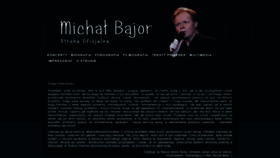 What Michalbajor.pl website looked like in 2020 (3 years ago)