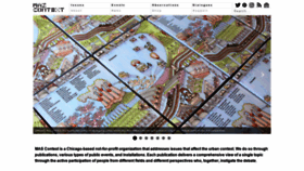 What Mascontext.com website looked like in 2020 (4 years ago)