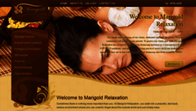 What Marigoldrelaxation.com.au website looked like in 2020 (3 years ago)