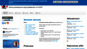 What Mtrzaska.com website looked like in 2020 (3 years ago)